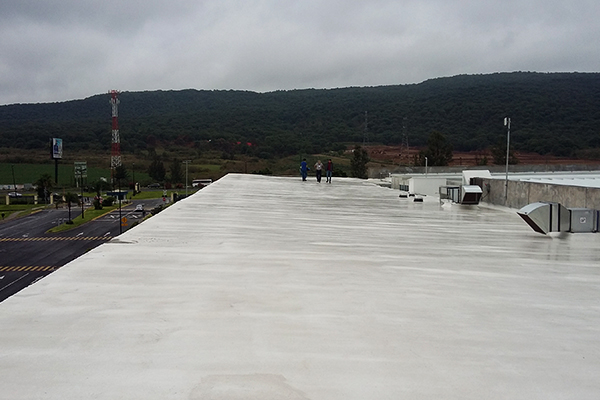 Impermeabilizacion en naves industriales