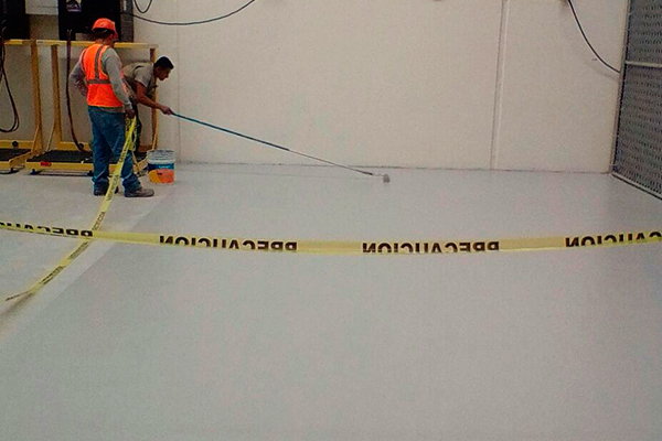 Recubrimiento epóxico en pisos